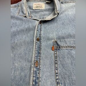 90s Levi’s Orange Tab Denim Shirt